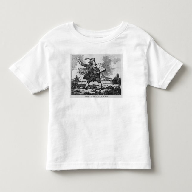 Camiseta Infantil O journalista (Frente)