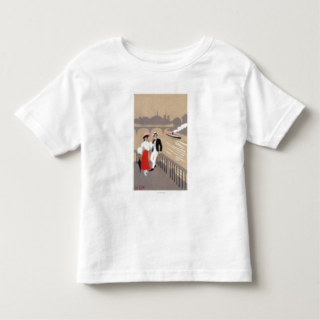 Camiseta Infantil O La menciona a cena do art deco (Frente)