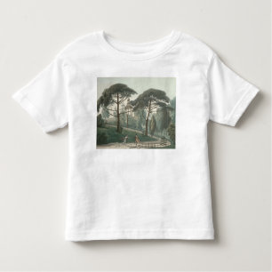 Camiseta Infantil O labirinto ou o Belvedere do DES de Jardin