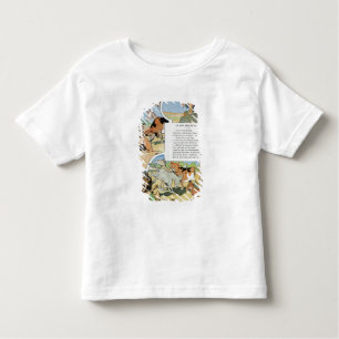 Camiseta Infantil O leão do envelhecimento, das fábulas
