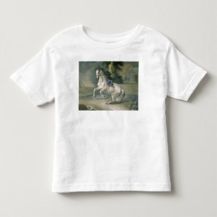 Camiseta Infantil O levade "Leal" branco do en do garanhão, 1721