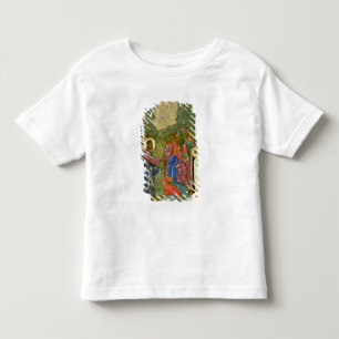 Camiseta Infantil O levantamento de Lazarus, ícone do russo