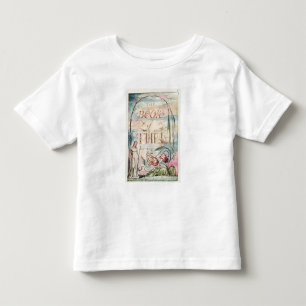 Camiseta Infantil O livro de Thel; Frontispício, 1789
