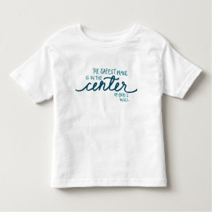 Camiseta Infantil O lugar mais seguro