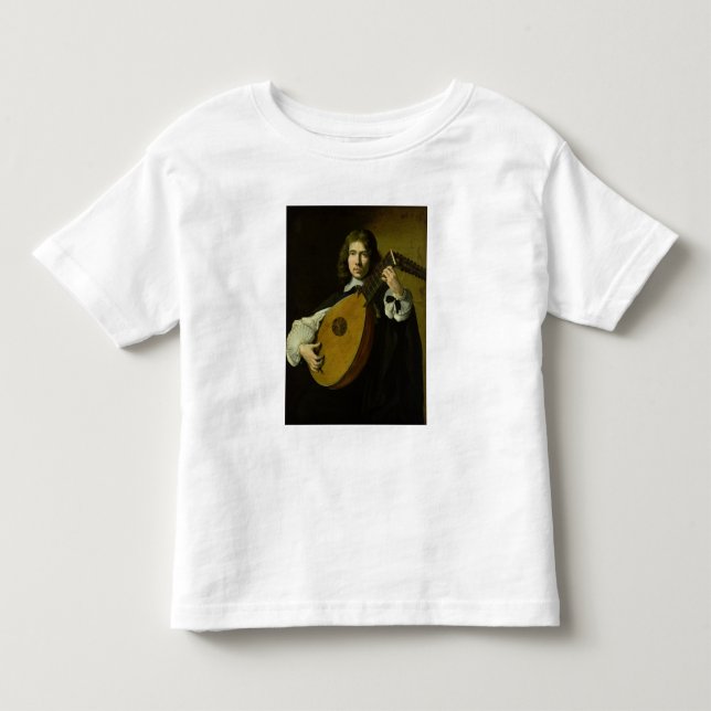 Camiseta Infantil O Lute Player (Frente)