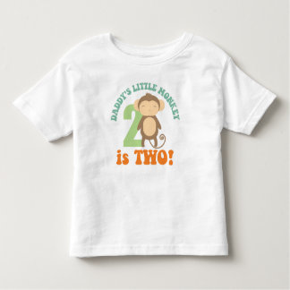 Camiseta Infantil O macaco pequeno do pai