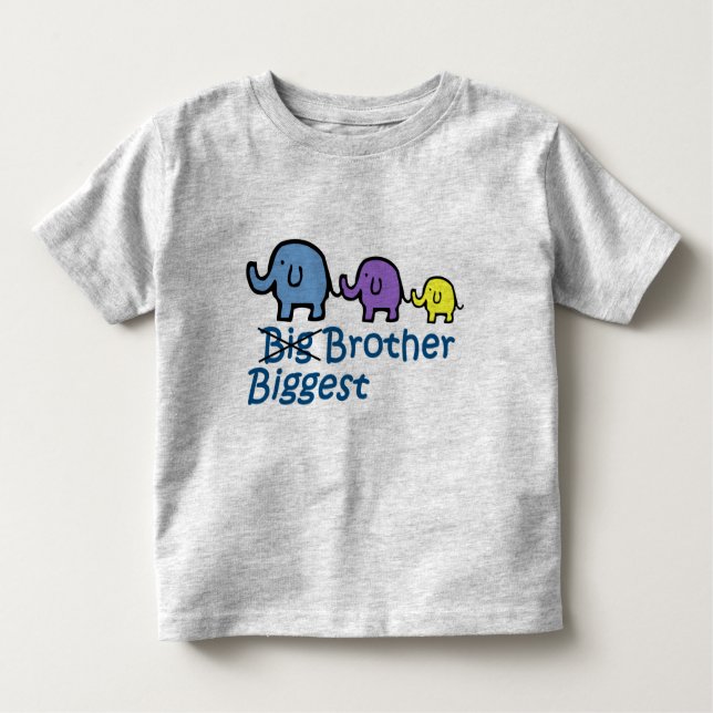 Camiseta Infantil O maior irmão (Frente)