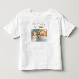 Camiseta Infantil O Mama Singing Criança T das manteigas vem em cas