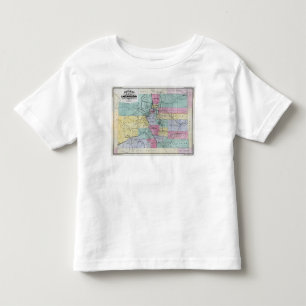 Camiseta Infantil O mapa de Thayer de Colorado