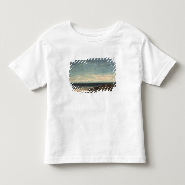 Camiseta Infantil O mar (Frente)