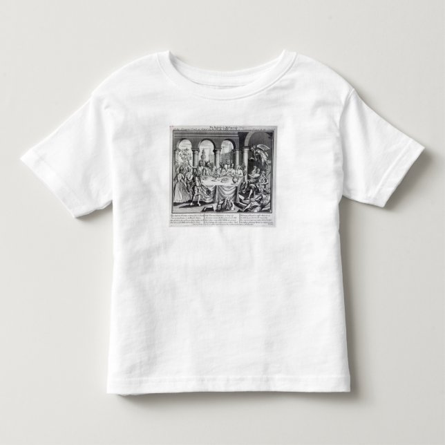 Camiseta Infantil O maskquerade diabólico (Frente)