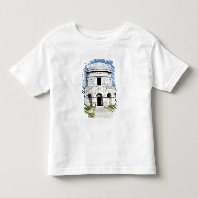 Camiseta Infantil O mausoléu de Theodoric (Frente)