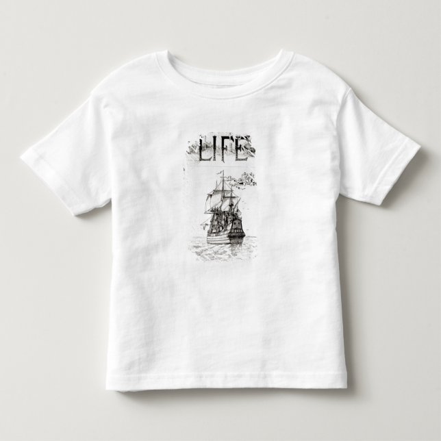 Camiseta Infantil O Mayflower, capa 'de Life (Frente)