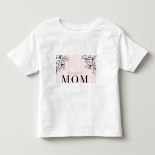 Camiseta Infantil O melhor design da mãe do mundo