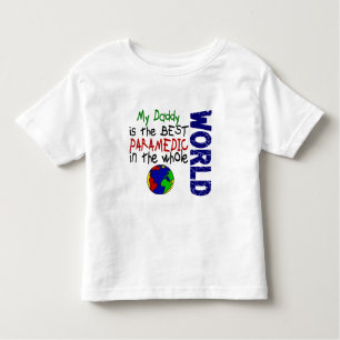 Camiseta Infantil O melhor paramédico no mundo 2 (pai)