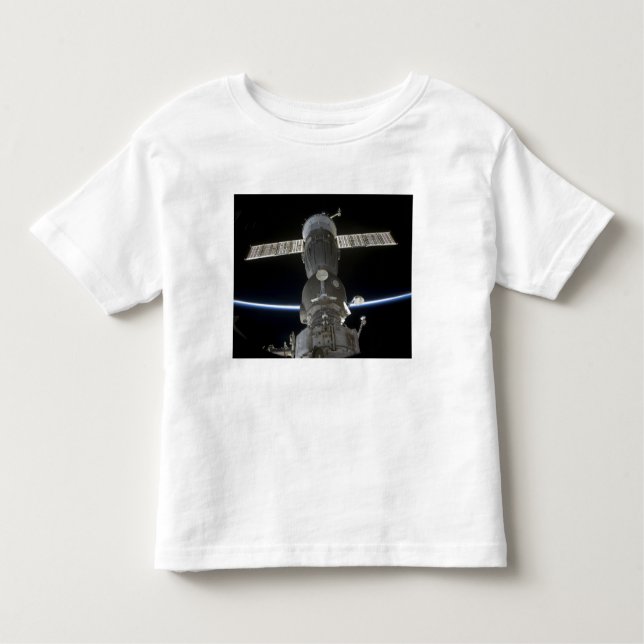 Camiseta Infantil O membro da Terra intercepta uma nave espacial Soy (Frente)
