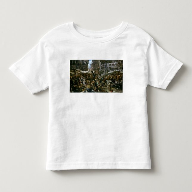 Camiseta Infantil O mercado de Verona (Frente)