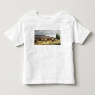 Camiseta Infantil O mercado do porco, 1875