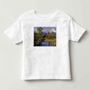 Camiseta Infantil O Mission Creek atravessa o National Bison
