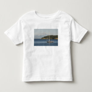 Camiseta Infantil O Monte Baker domina a paisagem