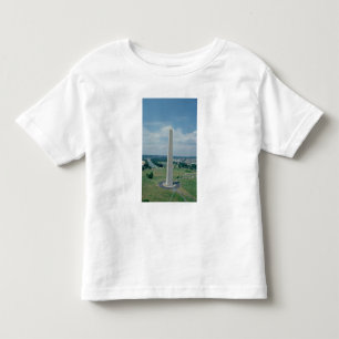 Camiseta Infantil O monumento de Washington, construído 1848-85