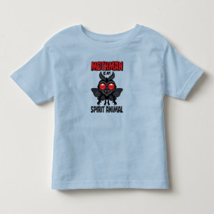 Camiseta Infantil O Mothman é o meu animal espiritual