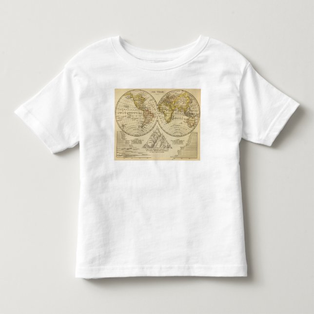 Camiseta Infantil O mundo (Frente)