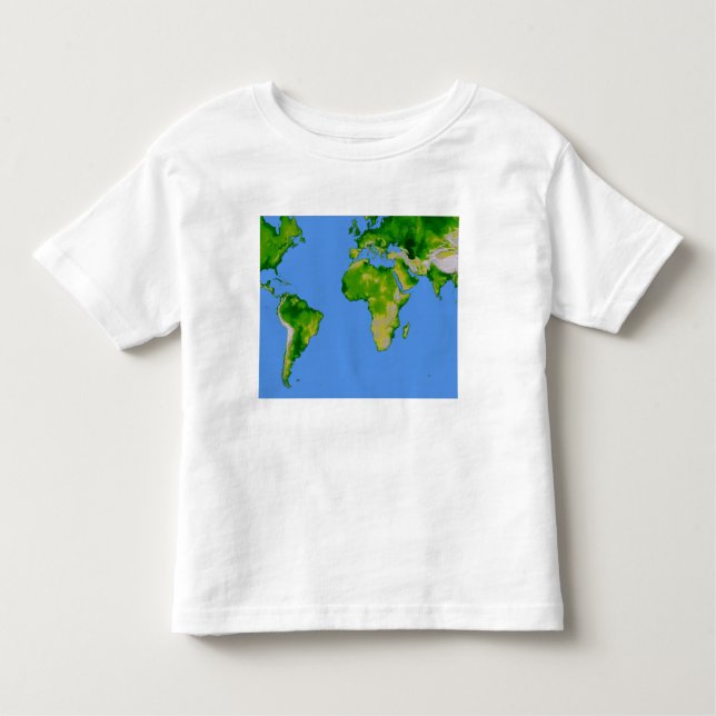 Camiseta Infantil O mundo (Frente)