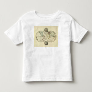 Camiseta Infantil O mundo com limites continentais
