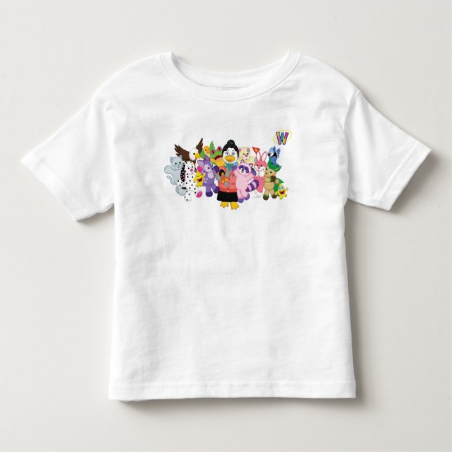 Camiseta Infantil O mundo mágico de Webkinz (Frente)