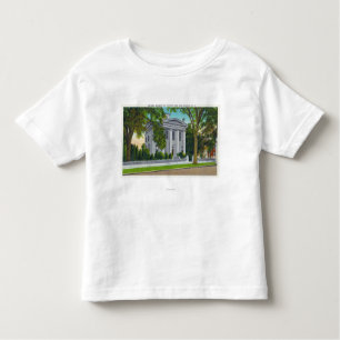 Camiseta Infantil O museu do Cayuga da história e da arte