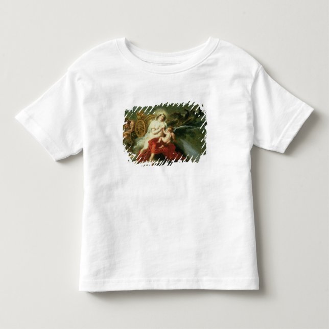 Camiseta Infantil O nascimento da Via Láctea, 1668 (Frente)