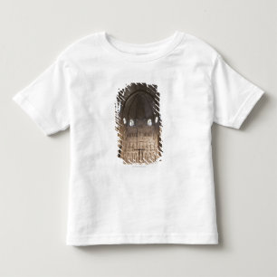 Camiseta Infantil O Nave do monastério de Santa Maria De Poblet