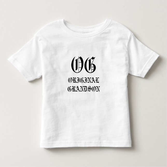 Camiseta Infantil O neto original! (Frente)