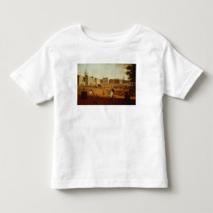 Camiseta Infantil O ò Footguards na parada em guardas de cavalo