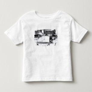Camiseta Infantil O obscura reflexo da câmera de caixa
