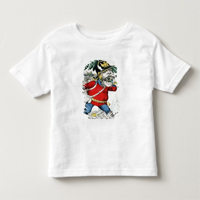 Camiseta Infantil O ogre alemão gigante (Frente)