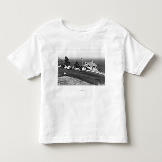 Camiseta Infantil O Olhar-Para fora no cabo Fowlweather (Frente)