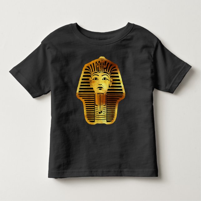 Camiseta Infantil O Ouro egípcio Tutankhamun Mask (Frente)