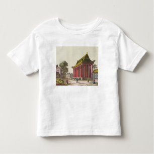 Camiseta Infantil "O palácio europeu" em Yuen-Ming-Yuan, illustrat