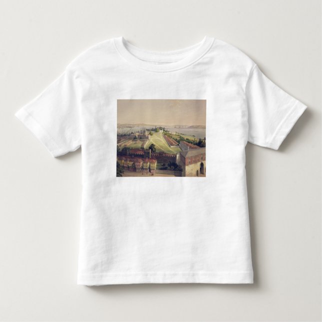 Camiseta Infantil O panorama de Constantinople, chapeia 22 'do Sof (Frente)