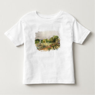 Camiseta Infantil O Parterre, casa de Harewood perto de Leeds, bar.