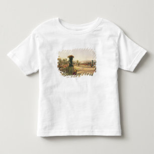 Camiseta Infantil O Parterre, Trentham Salão jardina, bar. por Thom