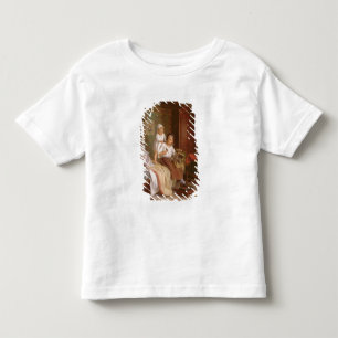 Camiseta Infantil O pássaro do animal de estimação (óleo em canv