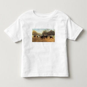 Camiseta Infantil O passeio da manhã, fileira podre, Hyde Park, 189