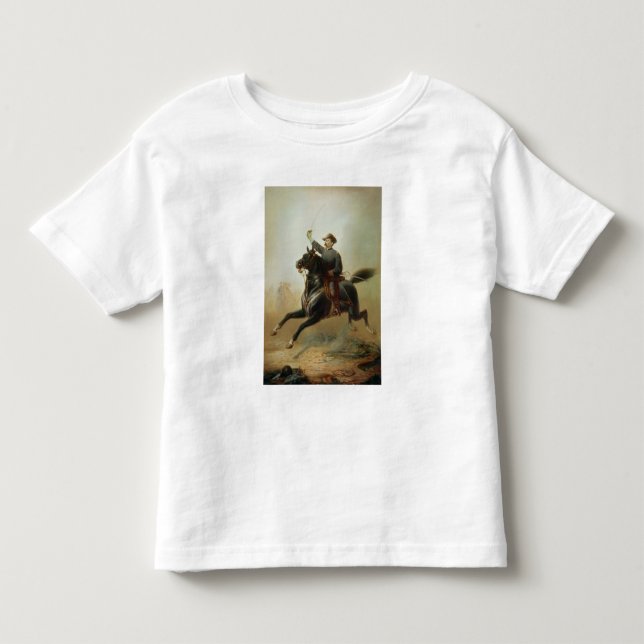 Camiseta Infantil O passeio de Sheridan, 1871 (Frente)