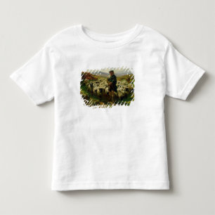 Camiseta Infantil O pastor das montanhas, 1859