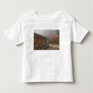 Camiseta Infantil O pavilhão no Jardim Japonês Portland