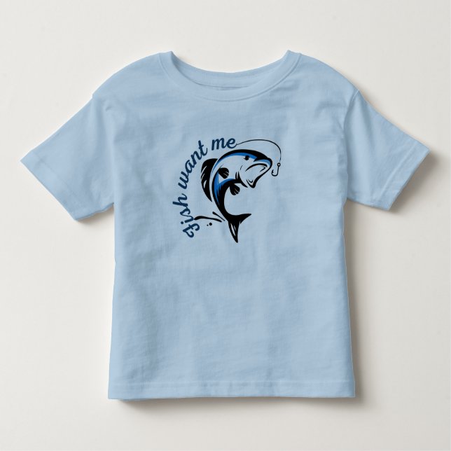 Camiseta Infantil O Peixe Me Quer (Frente)