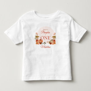 Camiseta Infantil O Pequeno Abobrinha Faz Um Aniversário de Um Ano